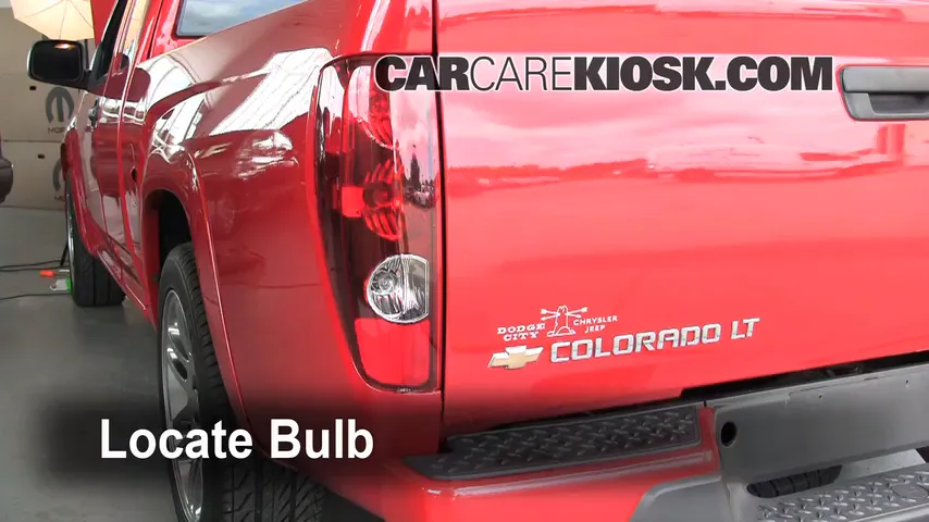 2007 Chevrolet Colorado LT 3.7L 5 Cyl. Crew Cab Pickup (4 Door) Lights Brake Light (replace bulb)